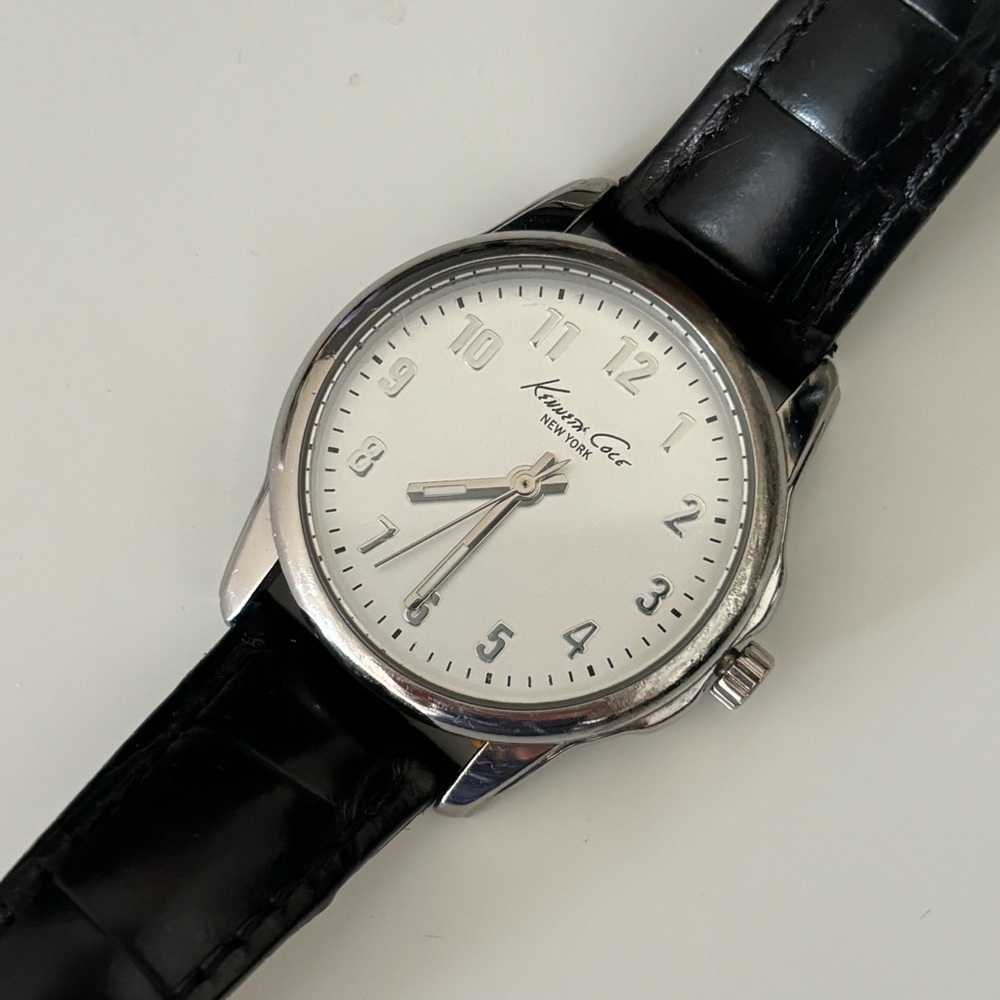 Kenneth Cole New York Watch - Silver & black